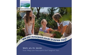 Titel Flyer Naturpark-Dorf