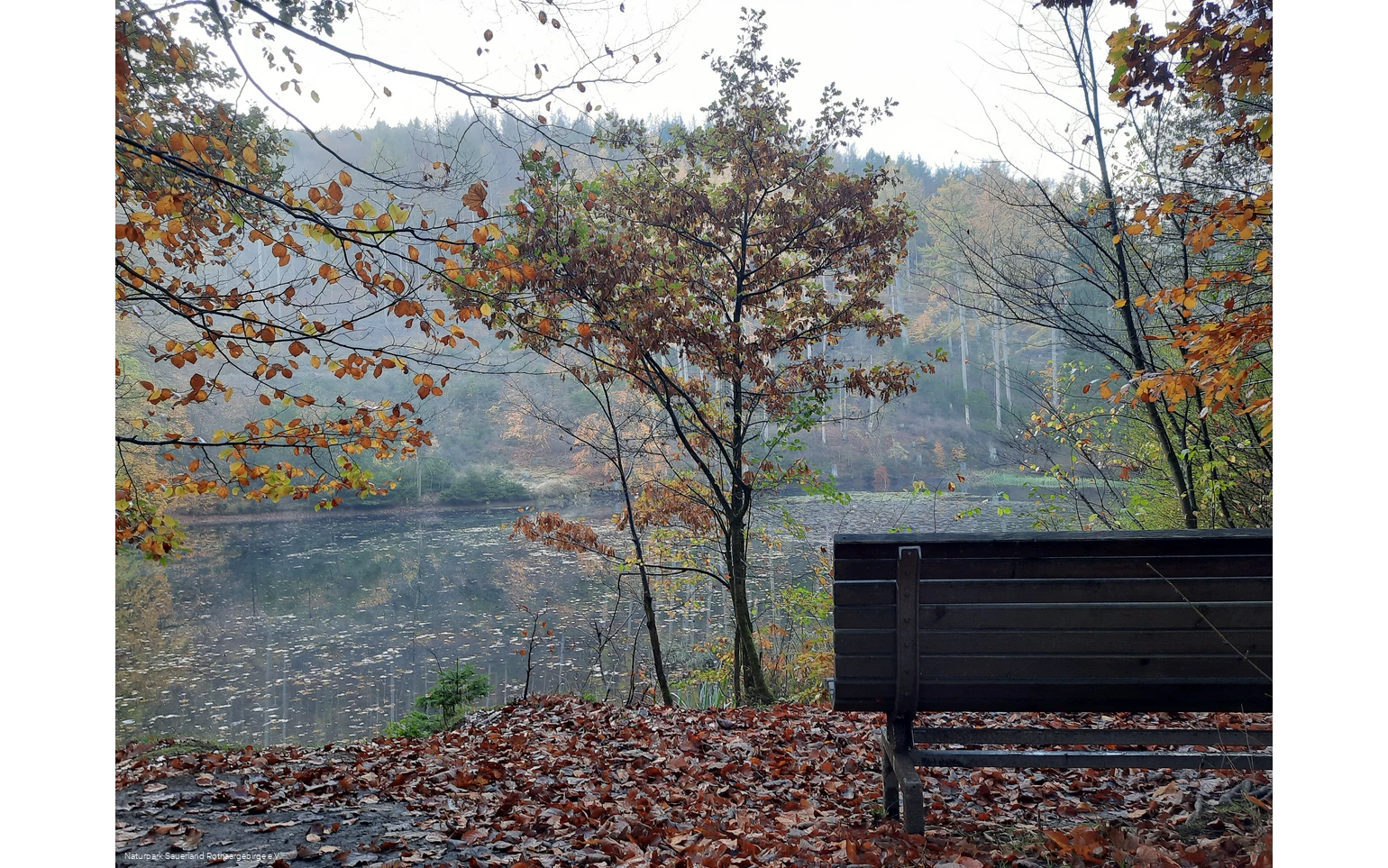 Idyllisch gelegener Rastplatz