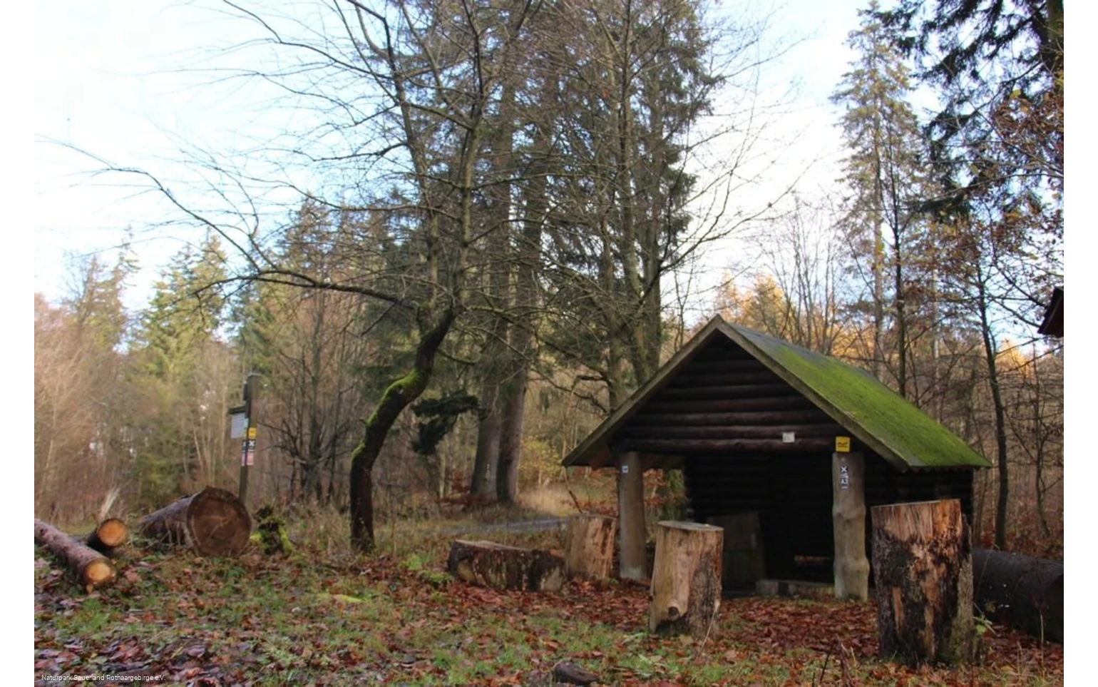 Bietet zu jeder Jahreszeit Schutz: Die Schutzhütte