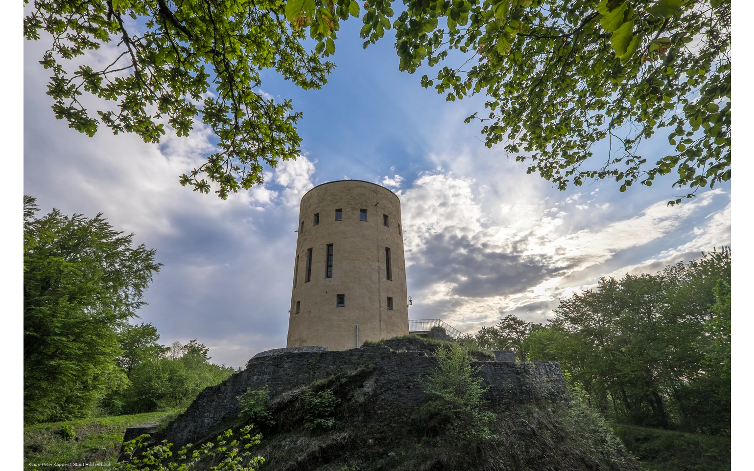 Blick auf die Ginsburg