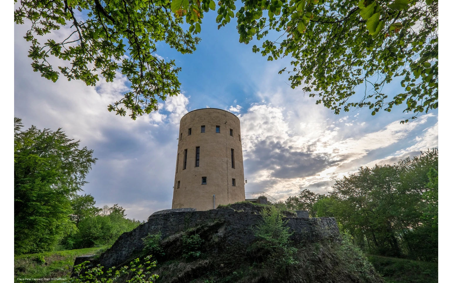 Blick auf die Ginsburg