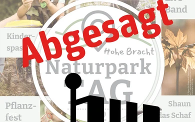 Absage Naturpark-Tag Hohe Bracht