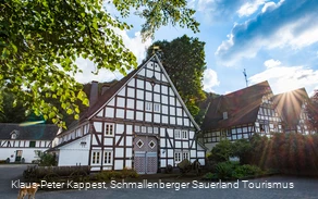 Fachwerkidyll im Ortskern von Winkhausen