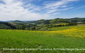 Blick auf Oberkirchen und das Haverland