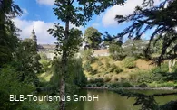 Schlosspark und Teich - Schloss Berleburg