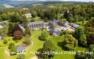 Jagdhaus Wiese in Schmallenberg Luftaufnahme Hotel