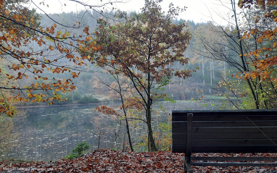 Idyllisch gelegener Rastplatz