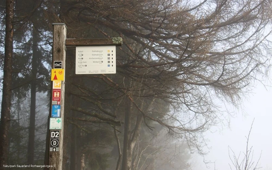 Ein breites Wanderwegenetz findet der Wanderer hie