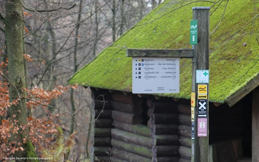 Ein vielfältiges Wanderwegenetz führt hier vorbei Ein vielfältiges Wanderwegenetz führt hier vorbei