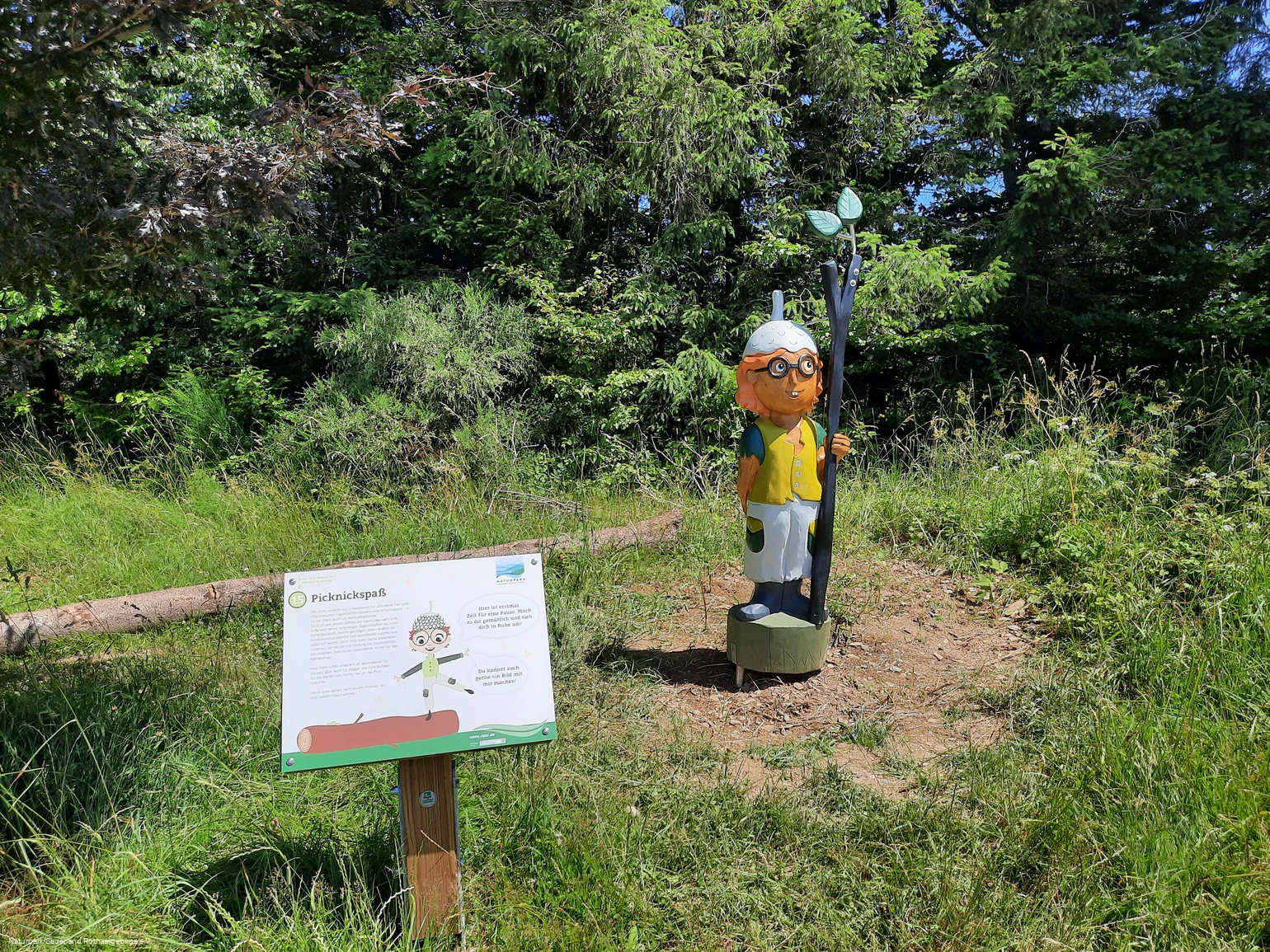Besuch beim Wald-Wichtel