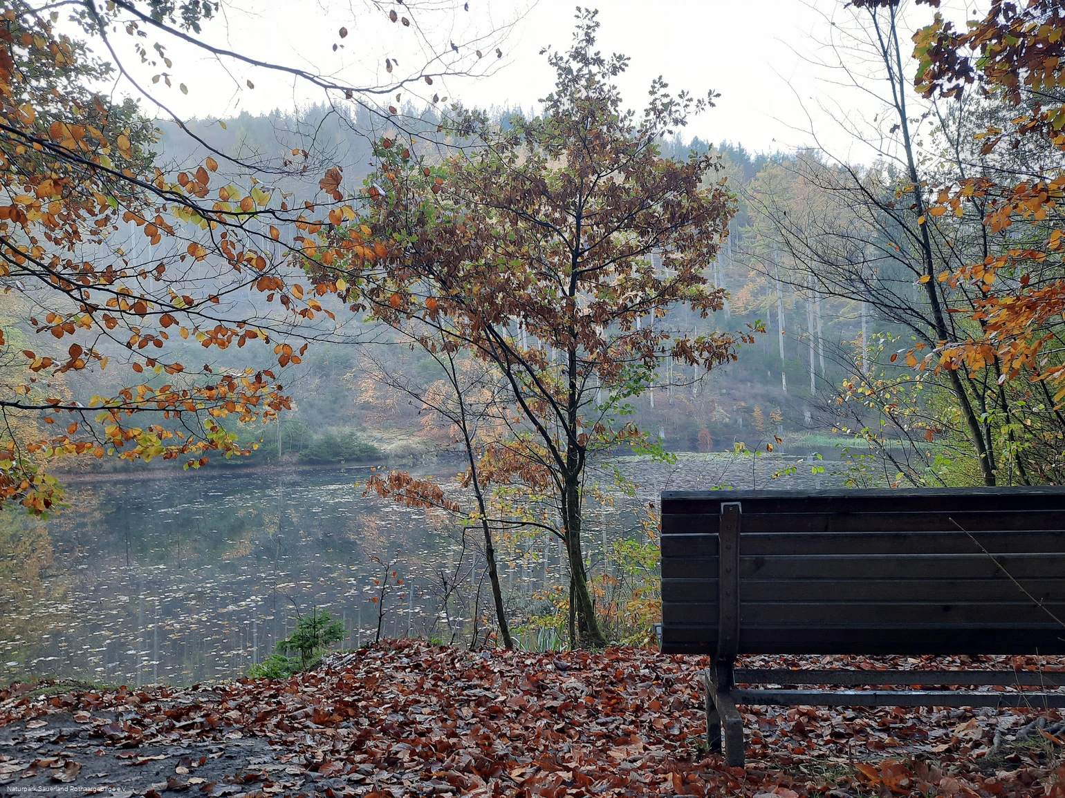 Idyllisch gelegener Rastplatz