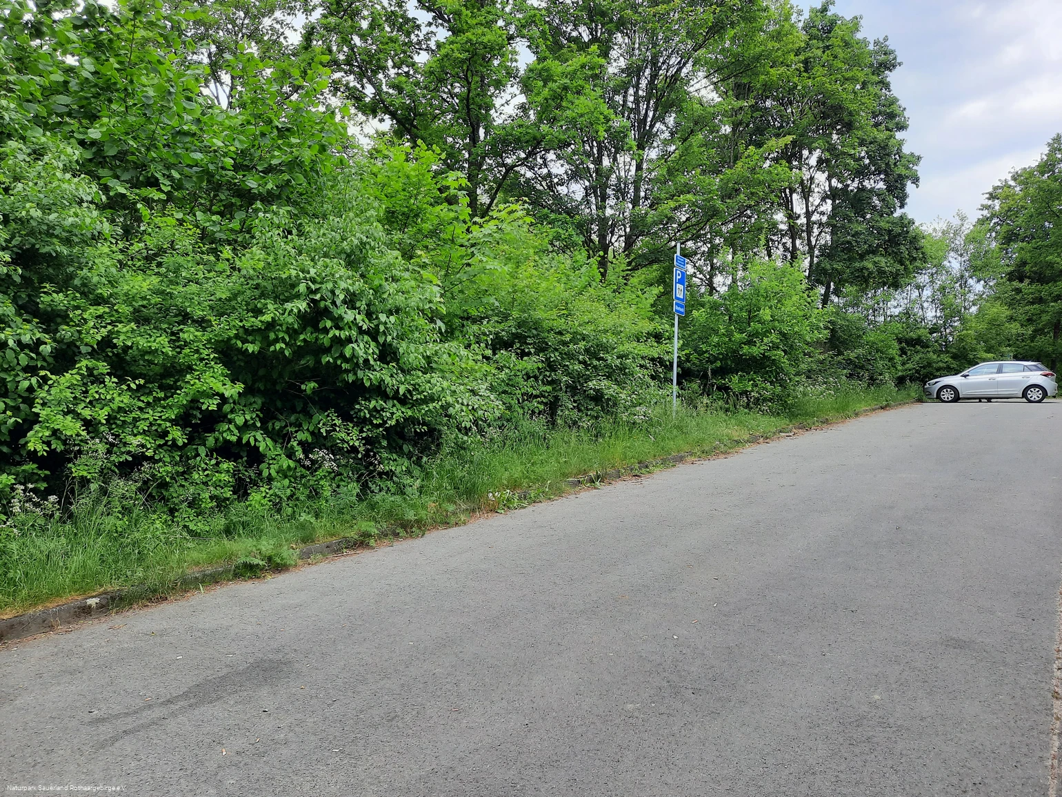 Ausreichend Platz zum Parken